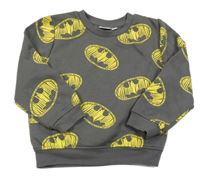 Sivá mikina s Batmanem