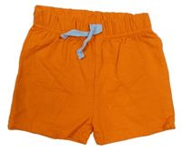 Oranžové teplákové kraťasy Ergee
