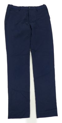 Tmavomodré společeské chino nohavice Jack & Jones
