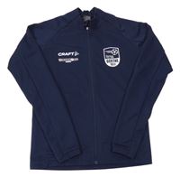 Tmavomodrá prepínaci futbalová mikina Craft