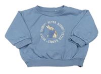 Modrá oversize mikina s králíčkem - Peter Rabbit M&S