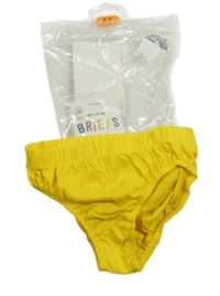 Nové - tmavožlté slipy George