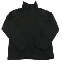 Čierny fleecový rolák