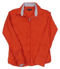 Červená halenka TOMMY HILFIGER