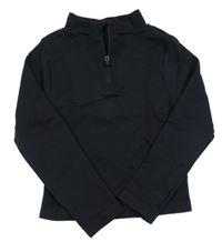 Čierni funkčná športová crop mikina PRIMARK