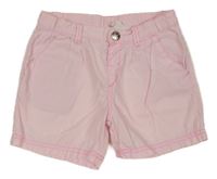 Světlerůžové chino plátěné kraťasy H&M