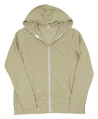 Béžová prepínaci mikina s kapucňou H&M