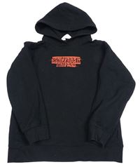 Čierna mikina so Stranger Things a kapucňou H&M