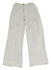 Bílé wide leg rifle