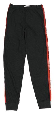 Antracitové melírované pyžamové nohavice s pruhom s nápisy - Spiderman Primark