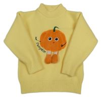 Žltý sveter s tekvicou
