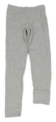 Sivé melírované teplákové legíny H&M