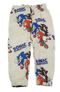 Smotanové tepláky so Sonicem H&M