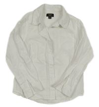 Bílá lněná košile ovs