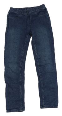 Tmavomodré džegíny H&M