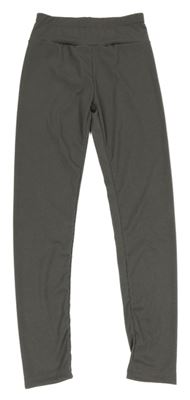 Sivé rebrované legíny shein