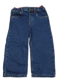 Nové - Tmavomodré rifle Primark