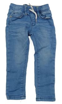 Světlemodré skinny rifle noppies