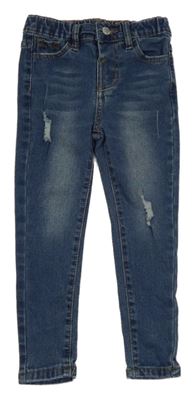 Tmavomodré skinny rifle SHEIN