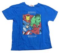 Modré tričko s Avengers Primark