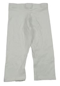 Biele crop legíny Primark