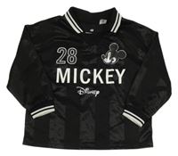 Černé polo triko s Mickeym a číslem H&M