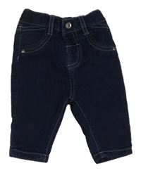 Tmavomodré teplákové rifle George