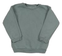 Šedozelená mikina s dinem Matalan