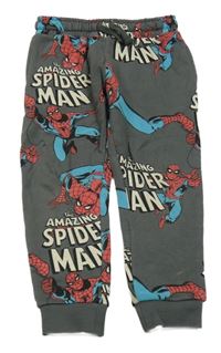 Antracitové tepláky se Spidermany Nutmeg