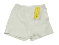 Nové - Biele kraťasy Shein