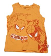 Oranžové tielko so Spidermany C&A