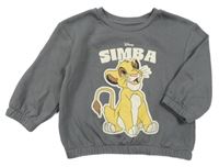 Sivá mikina so Simbou Primark