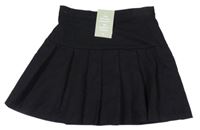 Nové - Čierna skladaná sukňa H&M