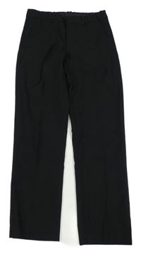 Čierne slim fit chino nohavice H&M