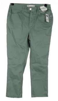 Dámské světlekhaki crop rifle Dunnes 