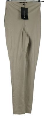 Nové - Dámské béžové koženkové tregíny PrettyLittle Thing