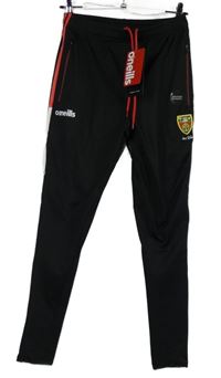 Nové - Pánské černé sportovní tepláky s pruhy O´Neills 