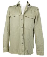 Pánská béžová riflová košilová bunda Zara 