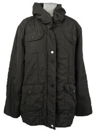 Dámská hnědá šusťáková zimní bunda Gina Laura 