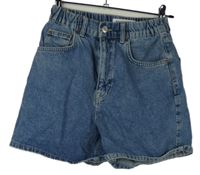 Dámské světlemodré riflové volné kraťasy Pull&Bear 