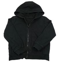 Čierna prepínaci mikina s kapucňou George