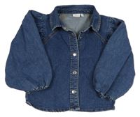 Modrá rifľová bunda Name it