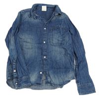 Modrá riflová košile H&M
