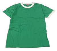 Zeleno-biele tričko