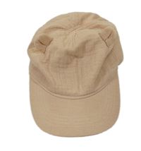 Béžová vzorovaná kšiltovka s oušky H&M
