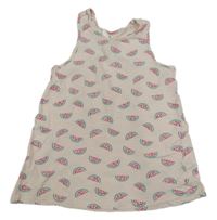 Svetloružový top s melónmi H&M