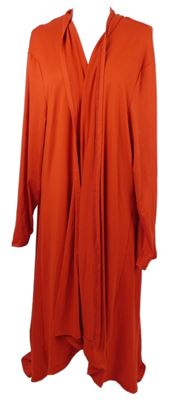 Dámský červený dlouhý cardigan vel. 6XL