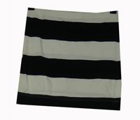 Dámska smetanovo-čierna pruhovaná sukňa H&M