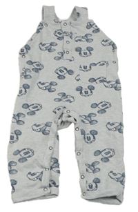 Šedé laclové tepláky s Mickeym Disney