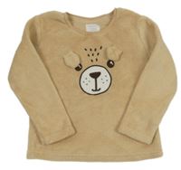 Béžová chlpatá mikina Primark